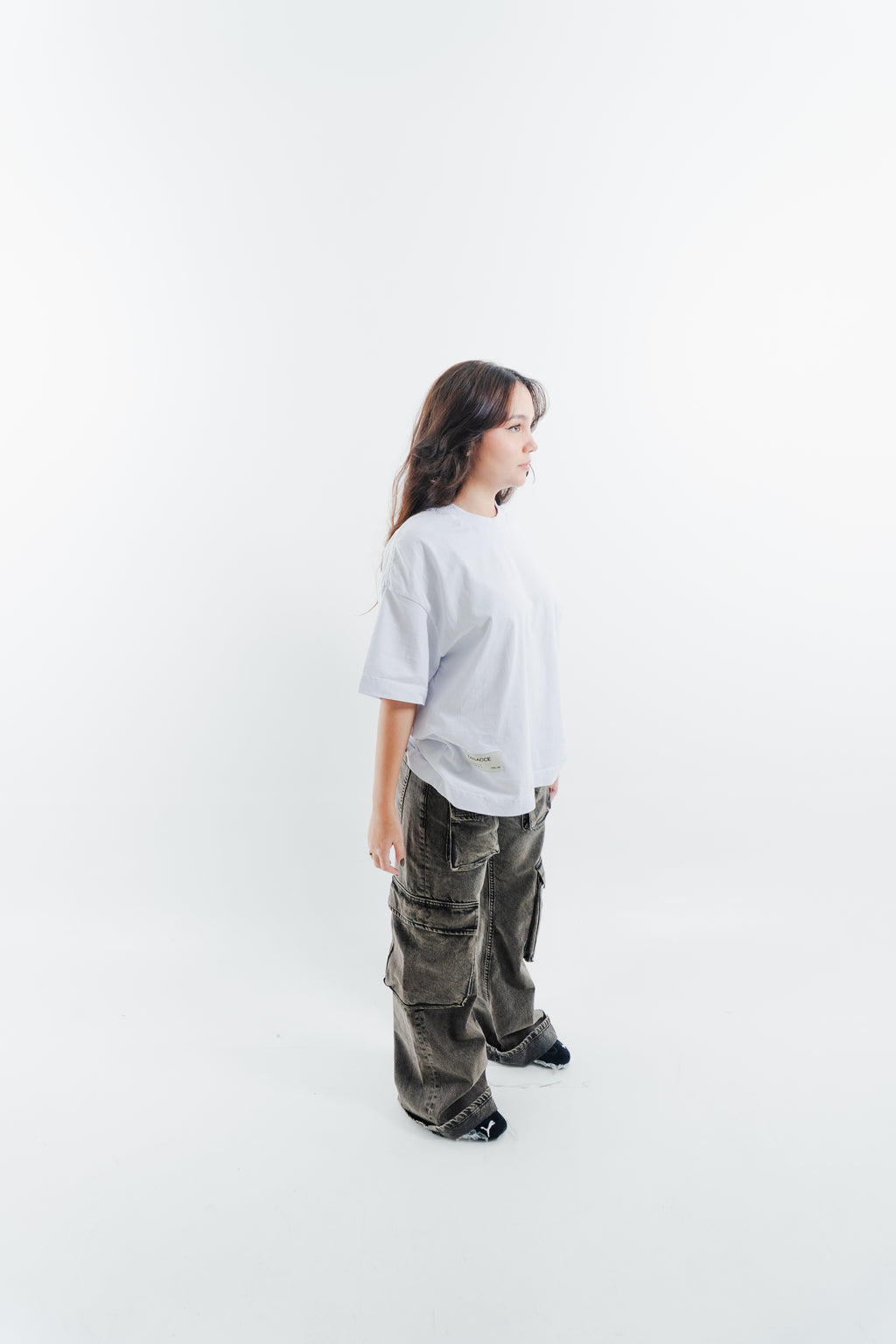 CAMISETA HEAVY BOXY BASIC - BRANCA