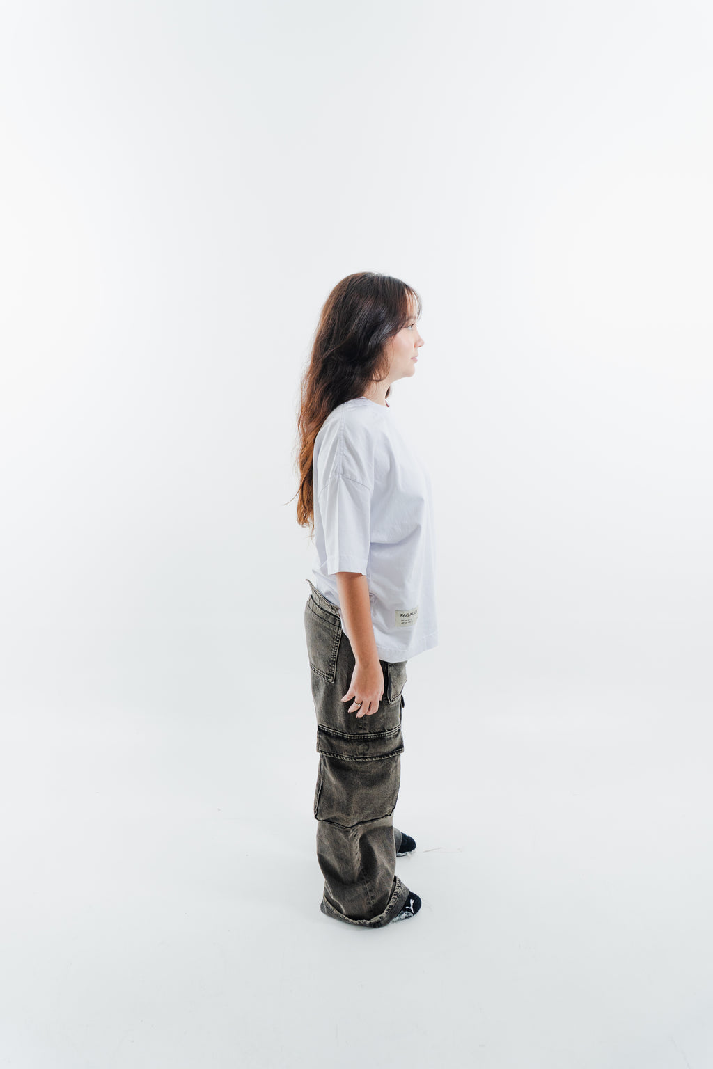 CAMISETA HEAVY BOXY BASIC - BRANCA